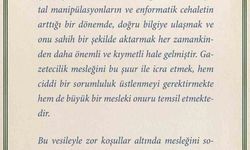 MİT Başkanı Kalın'dan 10 Ocak Çalışan Gazeteciler Günü mesajı