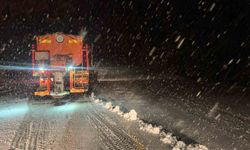 Muğla Büyükşehir ekiplerinin kar mesaisi başladı