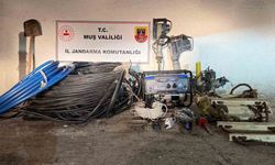 Muş'ta kaçak kazı operasyonu: 2 gözaltı