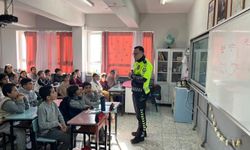 Nazilli'de öğrencilere güvenli trafik eğitimi