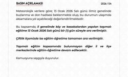 Niğde'de buzlanma nedeniyle taşımalı eğitime 1 gün ara verildi
