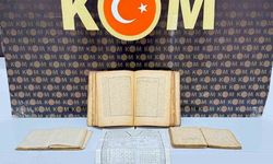 Ordu'da tarihi eser olduğu değerlendirilen ürünler ele geçirildi