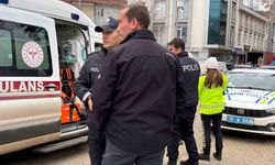 Otomobile çarpmamak için ani fren yapan motosikletli yaralandı