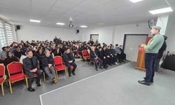 Prof. Dr. Güğercin, yıllar sonra okuluna gelerek tecrübelerini anlattı