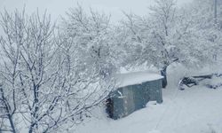 Pütürge'de kar kalınlığı 1 metreye yaklaştı