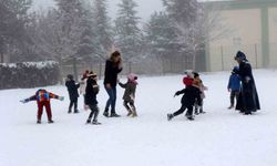 Refahiye'de eğitime kar engeli