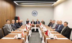 Rektör Altun'dan KAYSO yönetimine 'bilgilendirme toplantısı'