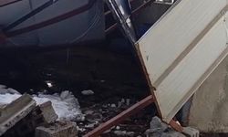 Siirt'te 5 buzağı çöken çatının altında kalarak telef oldu