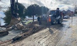 Sinop'ta heyelan sonrası onarım mesaisi