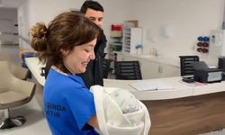 Sinop'ta yeni yılın ilk bebeği