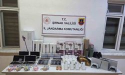 Şırnak'ta 7 buçuk milyon liralık kaçak malzeme ele geçirildi