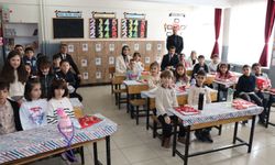 Tercan'da öğrencilerin yarıyıl karne sevinci