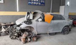 Tokat'ta araç parçası ve şase değiştirenlere operasyon: 1 tutuklama