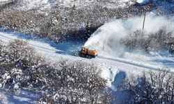 Tunceli'de 95 köy yolu ulaşıma kapalı
