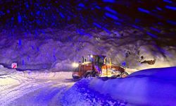 Tunceli'de karla mücadele gece-gündüz sürüyor