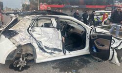 Turgutlu'da yolcu otobüsü ile otomobil çarpıştı: 3 yaralı