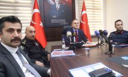 Vali Akbıyık 2025 yılı asayiş-güvenlik rakamlarını değerlendirdi