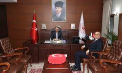 Vali Hacıbektaşoğlu, TTK Genel Müdürü Kiraz'ı kabul etti