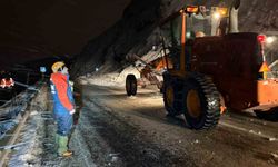 Van-Bitlis karayoluna çığ düştü