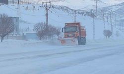 Van'da kar esareti: 594 yerleşim yolu kapandı, eğitime kar engeli