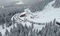 Yeni yıl tatilinde vatandaşlar Ilgaz Dağı'na akın etti