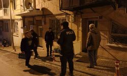 Yeni yıla balkonda mahsur kalarak girdi