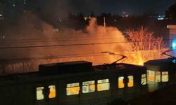 Yenibosna Metro İstasyonunda yangın paniği