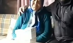 Yolu kapanan köydeki hastanın ilaçları için ekipler seferber oldu