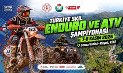 Türkiye SKIL Enduro ve ATV Şampiyonası, ikinci kez Rize'de düzenlenecek