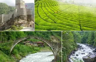 Rize Continues to Be the Favorite of Tourists as a Natural Wonder vacation in rize nature vacation Holiday in Türkiye.