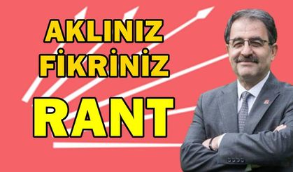 CHP’den AKP’ye Sert Tepki; ‘’Aklınız Ranttan Ve Talandan Başka Bir Şeye Çalışmıyor’’