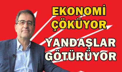 Başkan Deniz; ‘’Ekonomi Çöküyor, Yandaşlar Götürüyor’’