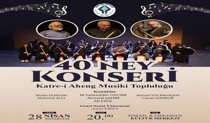 Rize’de '40 Ney Konseri' ile Ruhlara Dokunan Müzik Şöleni