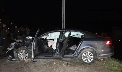 Gümüşhane'de otomobiller çarpıştı; 2'si yaya, 11 yaralı