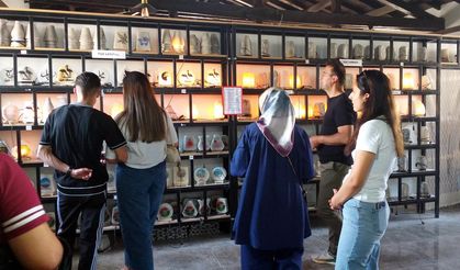 Iğdır'daki tuz mağarası, ziyaretçilerin gözdesi oldu