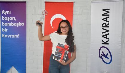 Niğde Kavram Eğitim Kurumu öğrencisi Tuğba, LGS Türkiye birincileri arasında