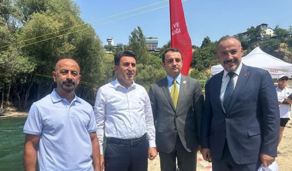 Tunceli’de Rafting Türkiye Şampiyonası yarışları başladı