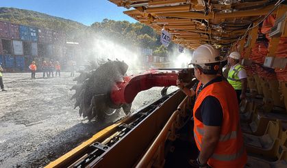 Amasra'daki maden ocağında 2'nci tam mekanize ayak sistemi kuruldu