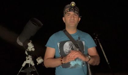 Bitlis'te fotoğrafçılar, Perseid meteor yağmurunu fotoğrafladı