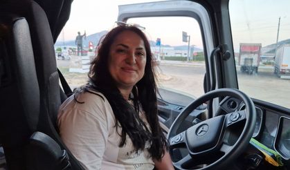 Isparta- TIR şoförü Nazan: İşimi severek yapıyorum, kadın şoförler çoğalsın istiyorum /Video eklendi