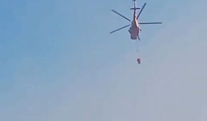 Kırşehir'de meralık alanda yangın