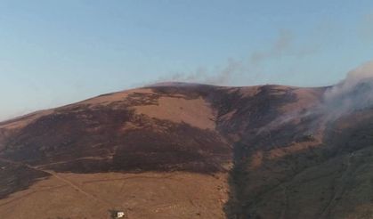 Kırşehir'deki mera yangını kontrol altında