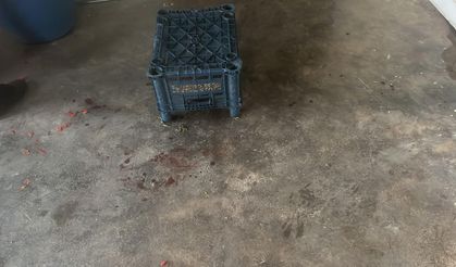 Konserve yapan ailesine yardım eden çocuğun ayağına 'yorgun mermi' isabet etti