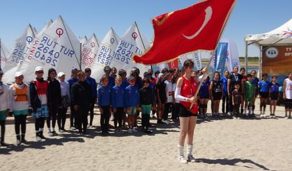 Optimist Yelken Yarışları'nın 2'nci ayağı, Kırşehir'de başladı / Görüntü eklendi