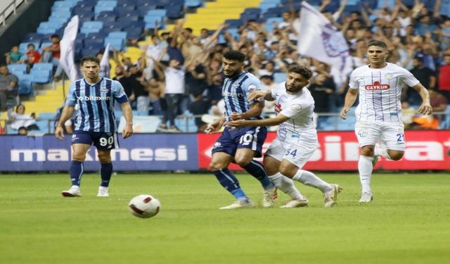 Trendyol Süper Lig: Y. Adana Demirspor: 1 - Çaykur Rizespor: 0 (İlk yarı)
