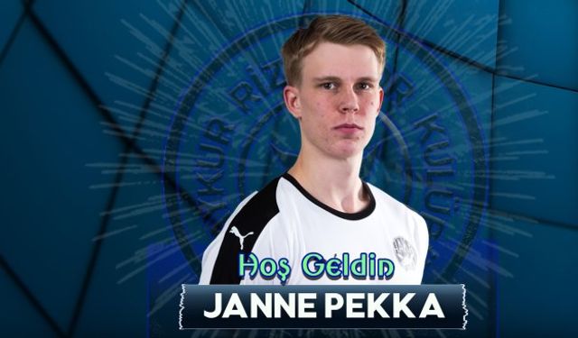 Çaykur Rizespor Finlandiya Uyruklu 22 Yaşındaki Janne-Pekka Laine’i Kadrosuna Kattı