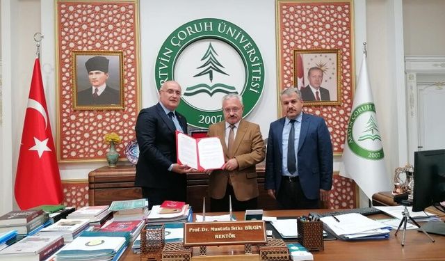 Artvin Çoruh Üniversitesi Kunming Botanik Enstitüsü ile İş Birliği Protokolü İmzalandı