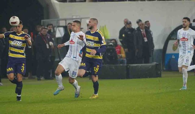 MKE Ankaragücü: 1 - Çaykur Rizespor: 1 (Maç Sonucu)