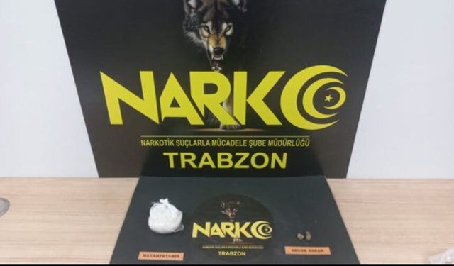 Trabzon'da Uyuşturucu Operasyonu