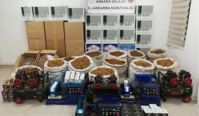 Ankara’da kaçaklık operasyonları